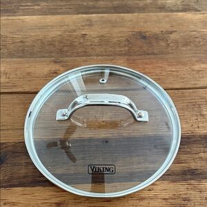 Viking Silver Cookware  Glass Lid